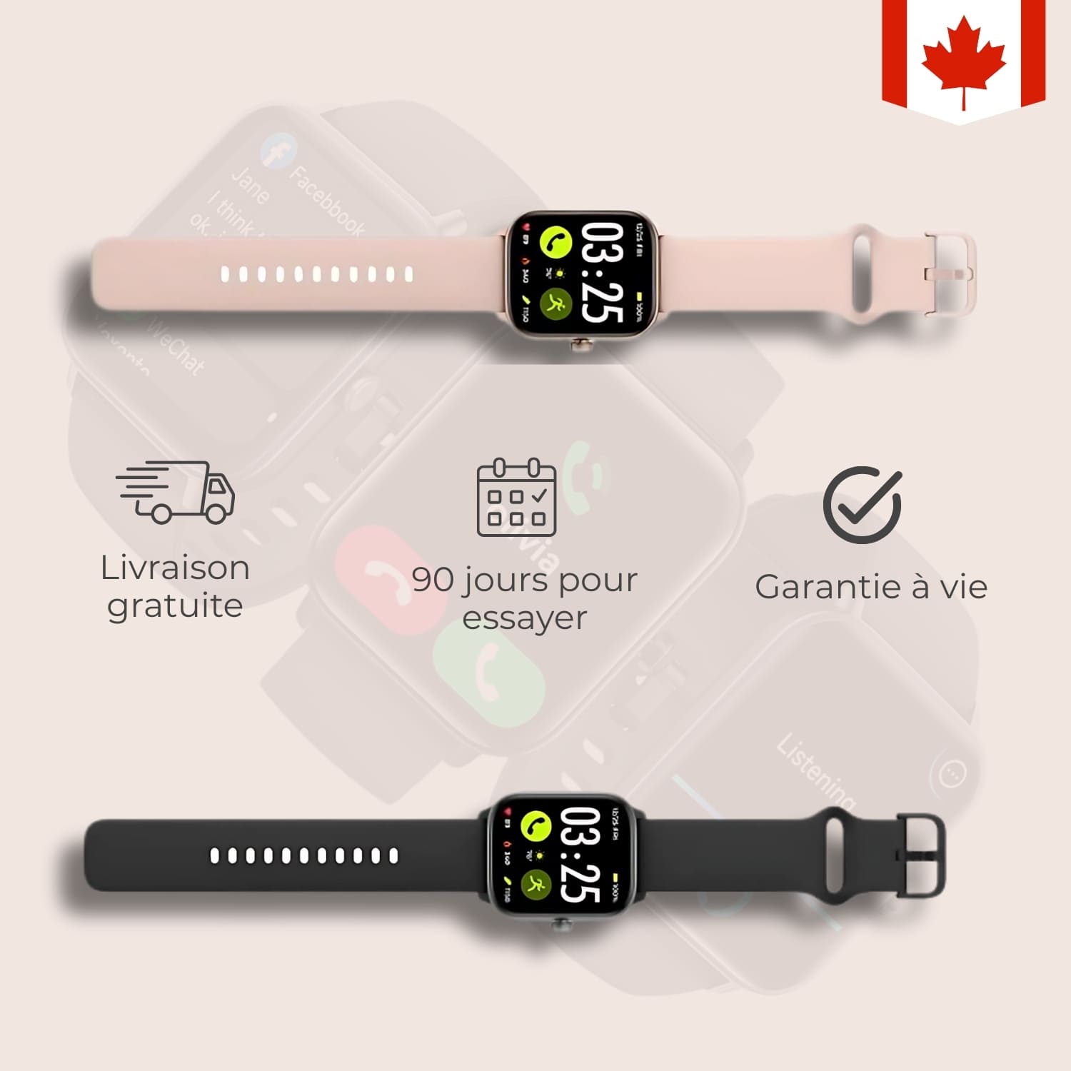 IW10 – Montre Connectée Professionnelle