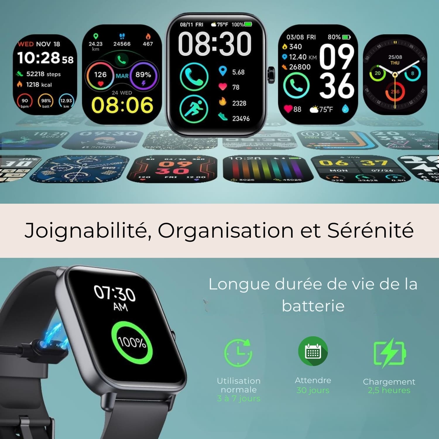 IW10 – Montre Connectée Professionnelle